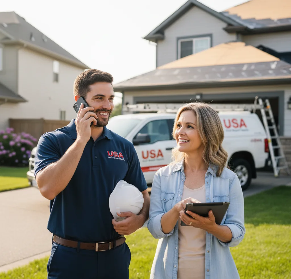 USA Roof Repair Experts customer support in Parsippany